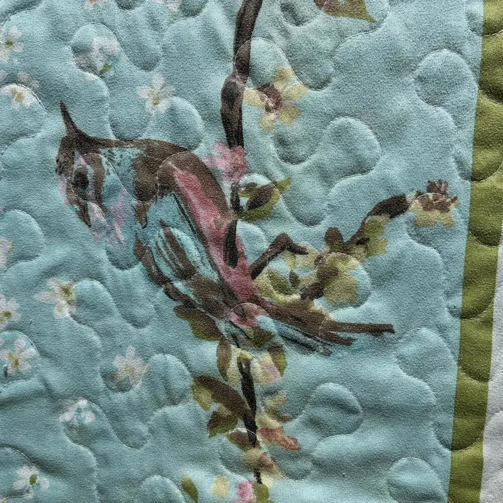 The Lakeside Collection Bird Whisper Bedding Quilted Full Size Comforter